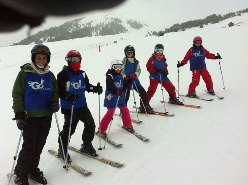 Llegan los franceses a Era Escòla en Baqueira Beret