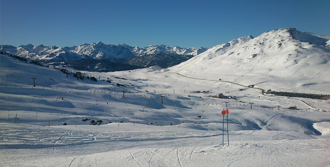 Los Reyes Magos visitan Baqueira Beret