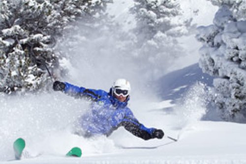 Los profesores de Era Escòla practican en nieve polvo