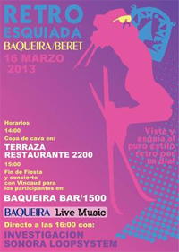 Llega la retroesquiada a Baqueira Beret