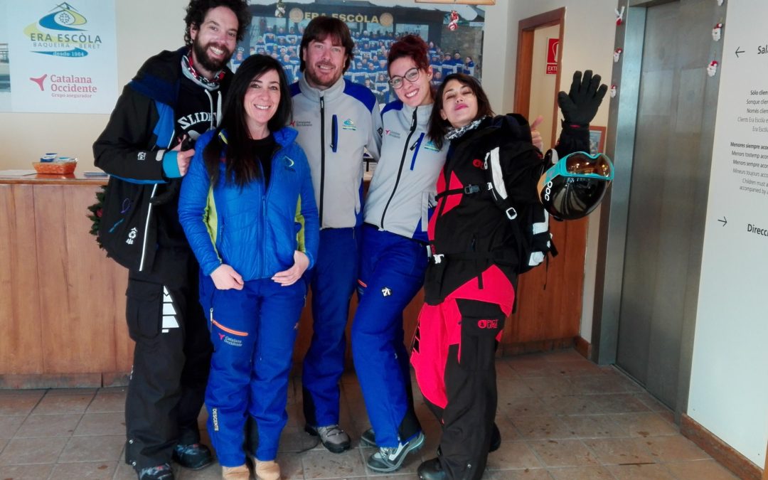 Juan Ibáñez du programme « El hormiguero » et Nerea Barros prix de la meilleure actrice visite de révélation a été Escolà et practique snowboard