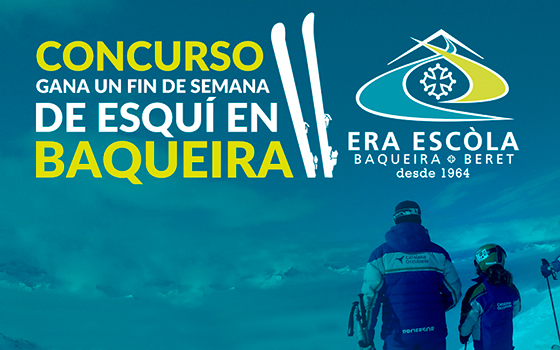 Concurso gana un fin de semana de esquí en Baqueira