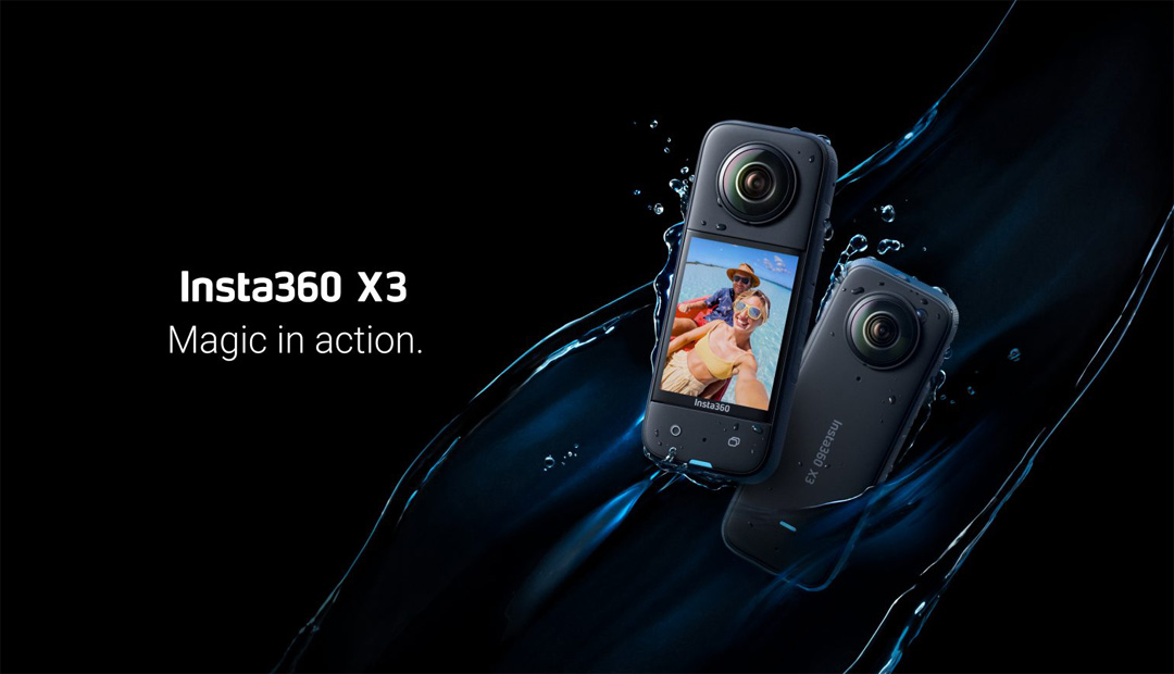 Nueva cámara de acción INSTA360 X3